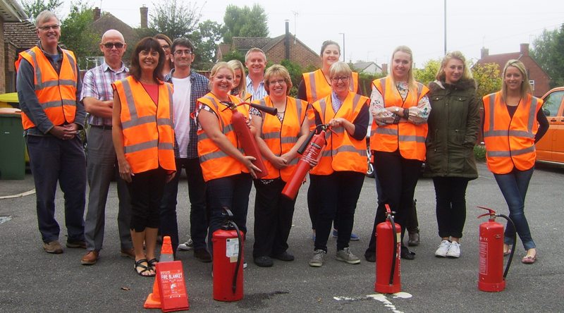 Fire safety training with PRT-Training