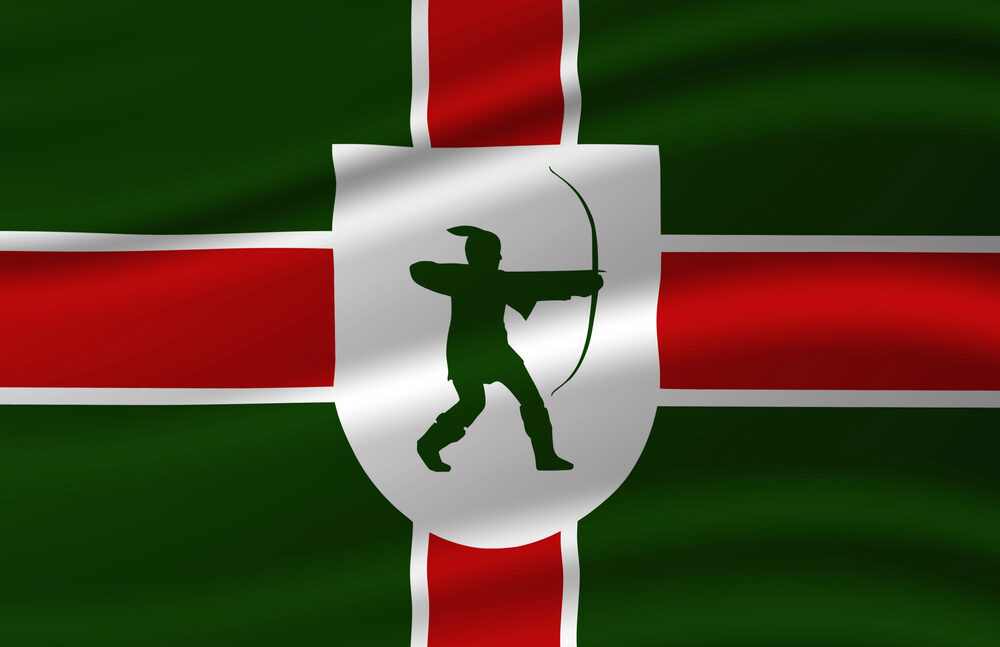 Nottinghamshire Flag Nottinghamshire flag